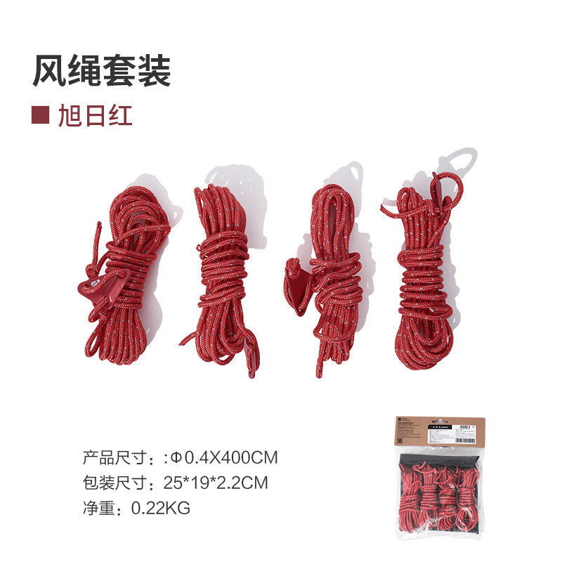 Red Wind Rope 4-pack