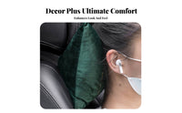 2 Pieces Car Headrest and Support Cute Design Soft Neck and Back Cushion Supportive Comfort Soft Support Pillow for Road Trips, Travel