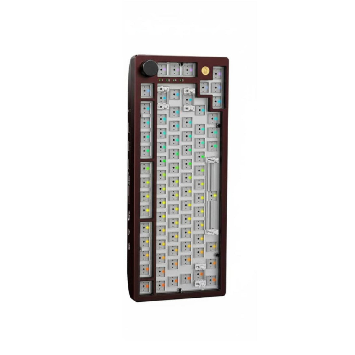 Keyboard Hub RGB Backlight Aluminum Mechanical Keyboard Kit 8000mAh for Enthusiasts