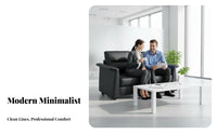 Minimalist and design threeSeater Sofa Professional Look Modern Three-Seater Couch full set Available Office Furniture Comfortable for Corporate Buyers, Business Owners, homeowners, Waiting Room, Apartment