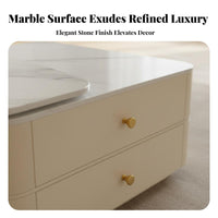 2 Pieces Nesting Table Set Modern & design Nesting Pebble Tables Irregular Shape adaptable Use for Homeowners, Students