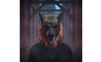 Wolf Head Mask with Scary Wolf Hood Mask Realistic for Cosplay, Adults