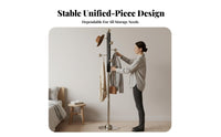 standalonestanding Garment Holder Floor-Standing standalonestanding Hall Tree Multi-Hook