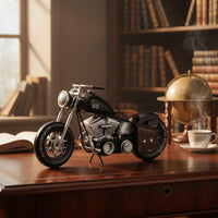 Metal Motorcycle Model Gift Idea Vintage Motorcycle Model Photo Prop Iron Motorbike Decor