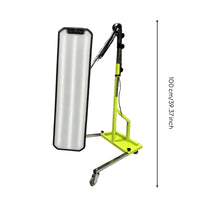 Floor Standing Panel Light Rectangular Panel Wheeled Repair Light Adjustable