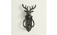 Deer Head Door Knocker Metal Deer Head Knocker Sturdy for Homeowners, Decorators