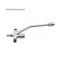 Easy Switching Stainless Steel Spray Adapter Rust and Pressure Washer Quick Connect Splitter Leak Proof
