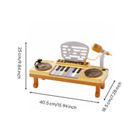 Mixer Board Early Learning Music-Mixer Keyboard Multi-Function Light up Music Toy