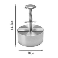 Elastic Loaded Patty Press Easy to Clean Hamburger Press Non-Stick