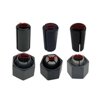 6 Pieces Collet Nut Set High Hardness Clamping Hardware Heat-Treated Machine Tool Part