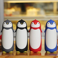 Penguin Water Bottle Temperature Control Retention Penguin Shaped Water Cup Portable Cartoon Vacuum Bottle for Children