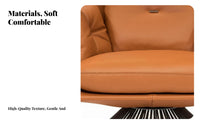 Cantilever Armchair Nordic Inspired Lounge Chair Designer-Inspired Modern Appearance for Residents, Adults, Bedroom