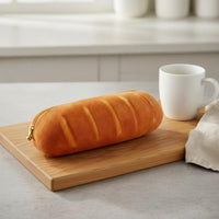 Bread Shaped Writing Utensil Case Multi-Purpose Hot Dog Writing Utensil Pouch