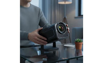 Image Alignment Correction Portable Display Device Adjustable Display Device with Controller Control Compact Built-in Speakers for Travelers, Backyard Movie Nights