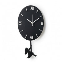 Pendulum Wall Clock Modern Wall Clock with Pendulum Decorative for Home Office
