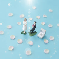 Miniature Couple Scene Mini Miniature Figure Sweet for Tabletop, Couples, Brides