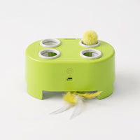 Sleek Interactive Cat Toy Automatic Electric Cat Toy Long-Lasting Lightweight for Cats