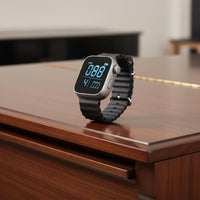 Vibrating Metronome Watch Inductive Charging Digital Tempo Watch for Musicians