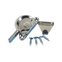 Sliding Door Security Lock, Adjustable Curved Panel Lock, Reinforced Aluminum Alloy, Easy to Install for Home & Office