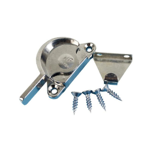 Sliding Door Security Lock, Adjustable Curved Panel Lock, Reinforced Aluminum Alloy, Easy to Install for Home & Office