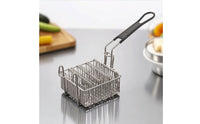Tortilla Fryer Basket with Detachable Handle Versatile for Kitchen, Chefs