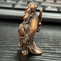 《福从天降》钟馗国潮铜摆件办公室职场工位创意工艺装饰寓意好物