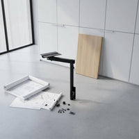 RV Table Leg Sturdy Metal Removable Table Leg Heavy Duty Furniture Hardware for Boat