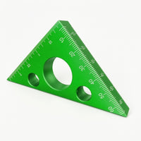 Carpenter Square Aluminum Alloy Triangular Ruler Etched for Cabinet Making