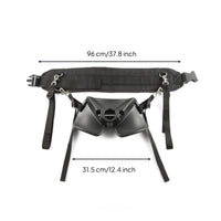 Adjustable Fishing Waist Belt with Rod Support Padded Rod Support Harness Cushioned Fighting Belt Lightweight for Anglers