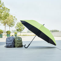 Blocking Two Person Umbrella Water Resistant Umbrella with Long Handle Oversize Windproof for Couples, Travel