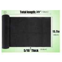 Air Conditioner Filter Trim-to-fit Pad Cuttable Filter Sheet Foam Pad Vent Filter for Custom Sizing and Easy Installation Suitable for Registers Window AC Home Ventilation