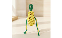 Braided Dog Rope Toy Handmade Dog Gnaw Toy Teething Interactive for Small Dogs, Young Dogs, Indoor Play, Crate Training
