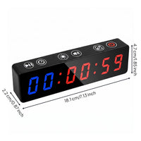 LED Fitness Timer High-Intensity Interval Training Mode Mode Digital Interval