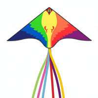 Kids Adult Kite Vibrant Colors Large Easy Flyer Kite Sturdy Construction