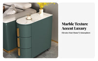 Narrow Rolling Cart Space-Saving 3-Tier Narrow Storage Unit Modern Design