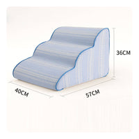 Sofa Pet Steps Removable Washable Cover Dog Ramp Steps Stable Single-Piece