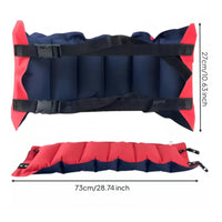Adjustable Straps Waist Flotation Belt Buckle Fasteners Padded Segmented Swim Belt