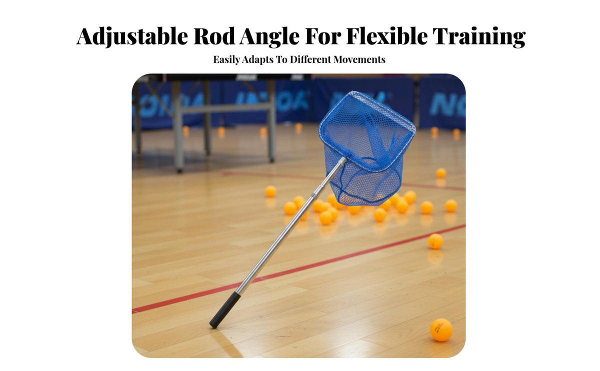 Racket Sport Pong Sphere Picker Efficient Collection Telescopic Sphere Pickup Tool Portable Large Capacity for Athletes