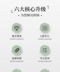 浴室脏衣折叠收纳筐厨房蔬菜置物架可移动小推车卧室玩具收纳篮 黑色-带轮