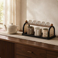 Desktop Storage Area Saving Tabletop Organizer Easy to Assemble