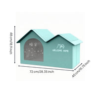 Pet Cooling House with Ice Packs Insulated for Living Room