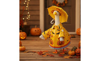 Porch Goose Outfit with Umbrella Hat Weather-Resistant Porch Goose Raincoat Set Decorative Long-Lasting for Homeowners, Yard