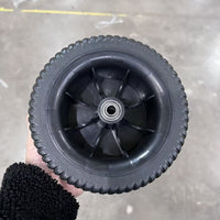 空压机轮5寸-8寸橡胶脚轮带轴承割草机轮露营车轮子烧烤炉轮跨境