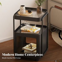 Illuminated End Table 2-in-1 Design Home Furnishing Space-Saving for Living Room