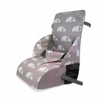 Lightweight Dining Chair Booster Seat Foldable Booster Seat Securing Straps