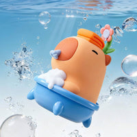 Cartoon Capybara Soap Dispenser Waterproof Automatic Foam Dispenser Adjustable