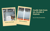 Double Bowl Stainless Steel Sink