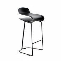 Suspended Seat Stool Modern Modern Bar Chair Minimalist Look Long-Lasting Frame for Home Users, Adults, Kitchen Island