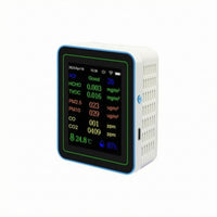 Home Gadget Rectangular Portable Air Quality Monitor Real-Time
