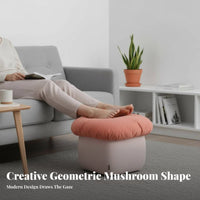 Toadstool-Shaped-Shaped Pouf Creative Design Toadstool-Shaped-Shaped Footstool